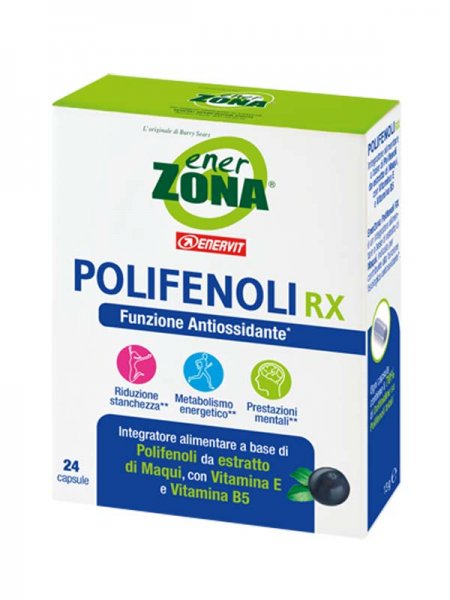 ENERZONA POLIFENOLI RX 24 CAPSULE