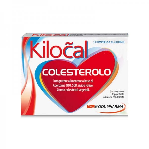 Kilocal Colesterolo 30Compresse Integratore Per Il Colesterolo