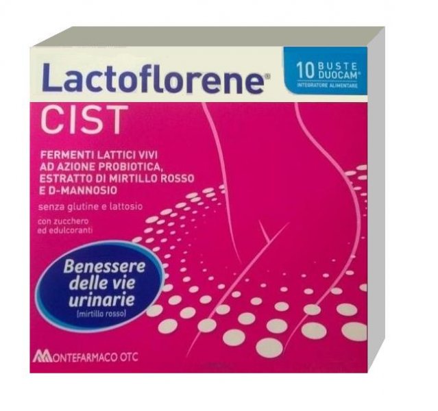 LACTOFLORENE CIST 10 BUSTE PER IL BENESSERE DELLE VIE URINARIE