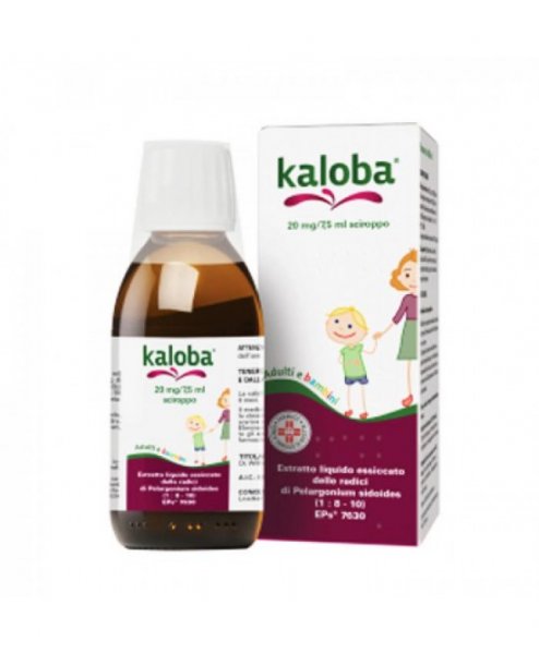 KALOBA SCIROPPO FLACONE DA 100ML 20MG/7,5ML