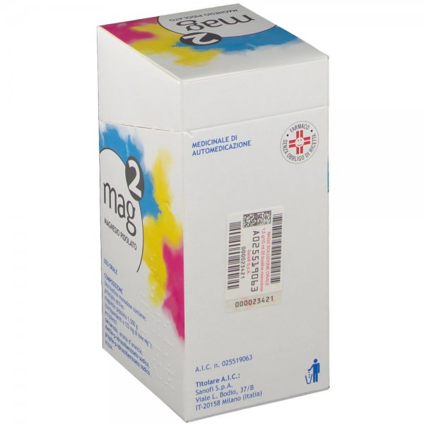 MAG 2 MAGNESIO PIDOLATO 20 BUSTINE MONODOSE 10ML