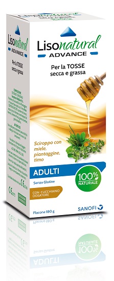 LISONATURAL ADVANCE ADULTI TOSSE SECCA E GRASSA 180G