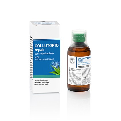 Farmacia Candelori Collutorio repair con Antimicrobico Aloe e Acido Ialuronico