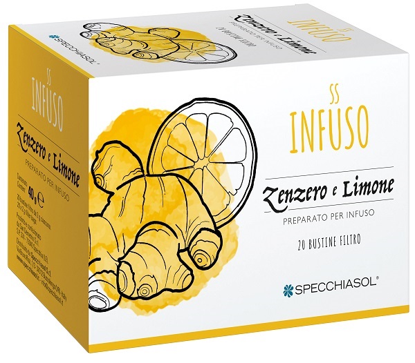 INFUSO TISANA ZENZERO LIMONE 20 BUSTINE FILTRO