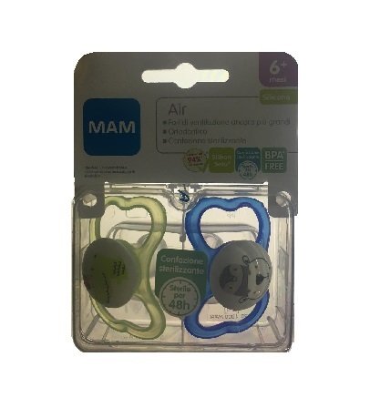 Mam Air Succhietto 6+ mesi colore neutro 2 pezzi