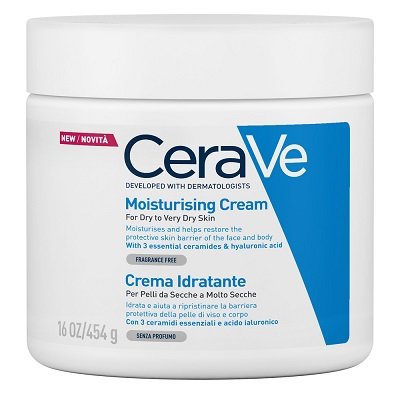 CeraVe Crema Idratante 454 g Viso Corpo