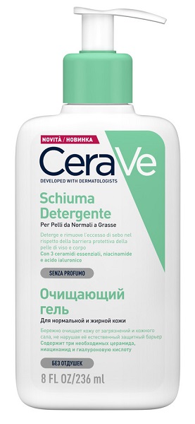 CERAVE SCHIUMA DETERGENTE VISO 236ML
