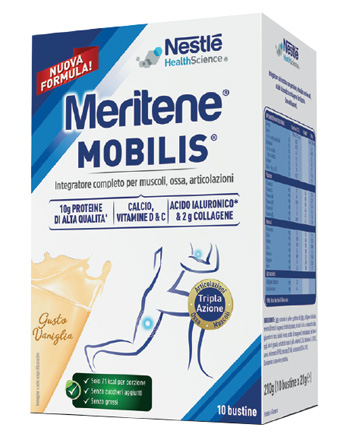 Meritene Mobilis Vaniglia 10 Bustine Muscoli Ossa Articolazioni