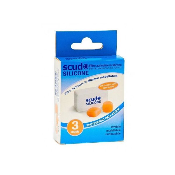 EARPLUG SCUDO FILTRO AURICOLARE SILICONE 3COPPIE 6PZ
