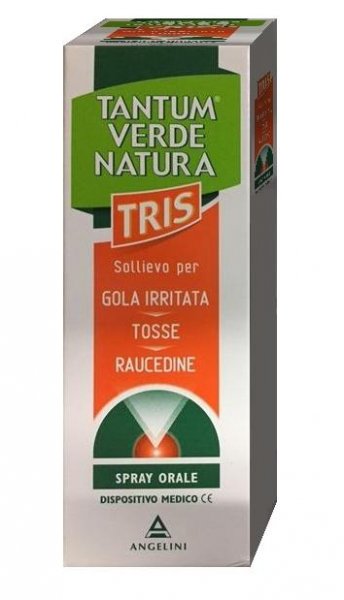 TANTUM VERDE NATURA TRIS SPRAY ORALE 15ML