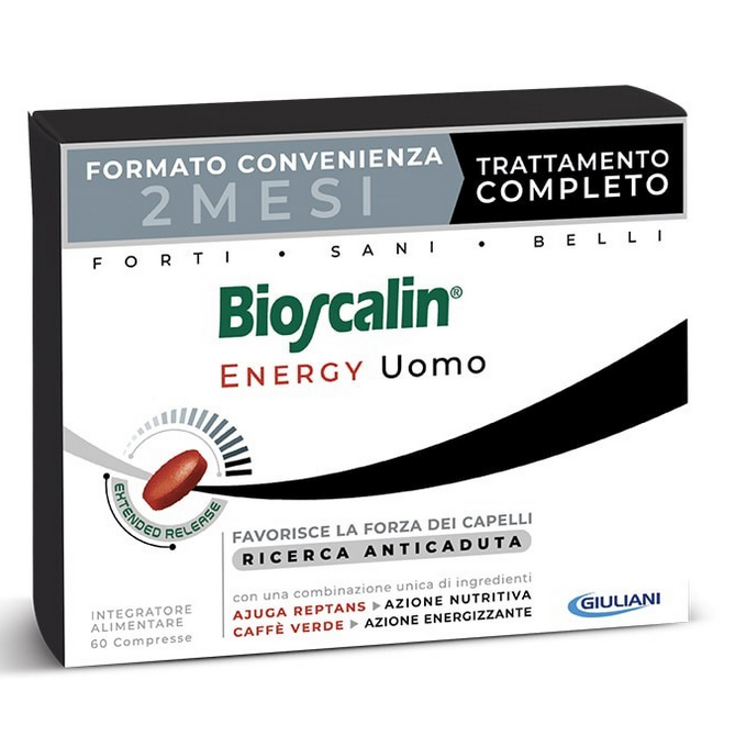 BIOSCALIN ENERGY 60 COMPRESSE 2 MESI DI TRATTAMENTO