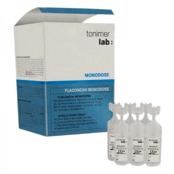 TONIMER 30 FLACONCINI MONODOSE SOLUZIONE ISOTONICA