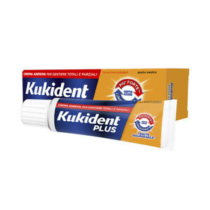Kukident plus doppia azione crema adesiva per protesi dentali 40 g