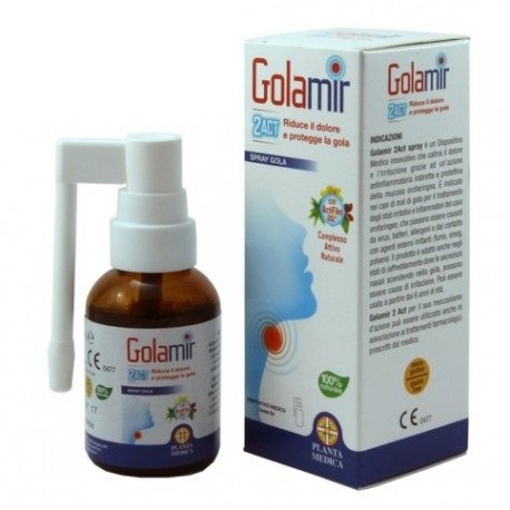 GOLAMIR 2ACT SPRAY RIDUCE IL DOLOR E PROTEGGE LA GOLA 30ML