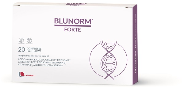 Blunorm Forte Fast Slow 20 Compresse Per La Circolazione