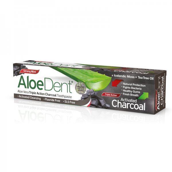 ALOEDENT TRIPLE ACTION CARBONE ATTIVO 100ML