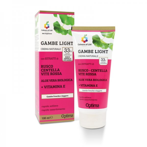 OPTIMA COLOURS OF LIFE GAMBE LIGHT CREMA NATURALE 100ML