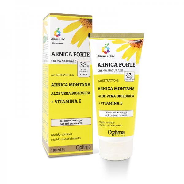 OPTIMA COLOURS OF LIFE ARNICA FORTE CREMA NATURALE 100ML