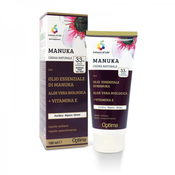 OPTIMA COLOURS OF LIFE MANUKA CREMA NATURALE 100ML
