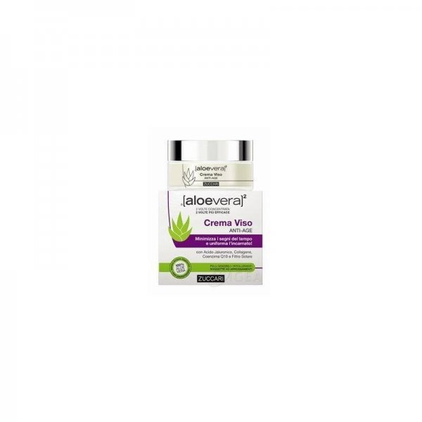 ZUCCARI ALOEVERA2 CREMA VISO ANTIAGE 50ML