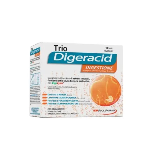 TRIO DIGERACID DIGESTIONE 12 BUSTE