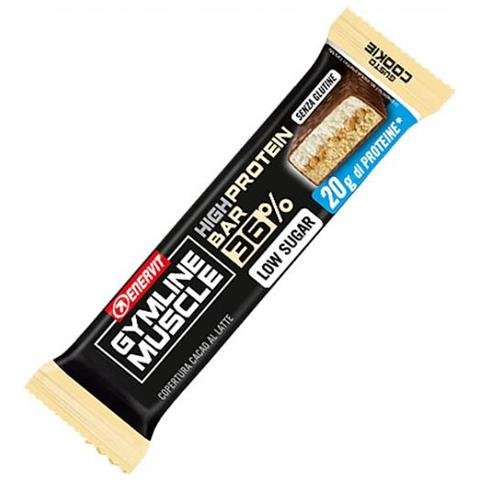 ENERVIT GYMLINE MUSCLE 20G HIGHPROTEINBAR COOKIE SENZA GLUTINE 36%