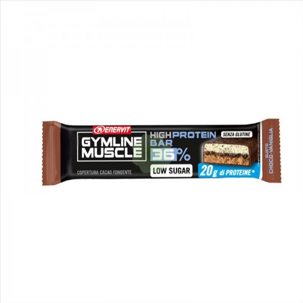 GYMLINE 20G PROTEINBAR GUSTO CHOCO VANIGLIA 36%