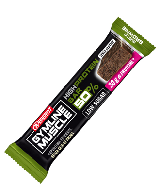 GYMLINE BARRETTA BROWNIE 50% 1PZ(SCADENZA 6/24)