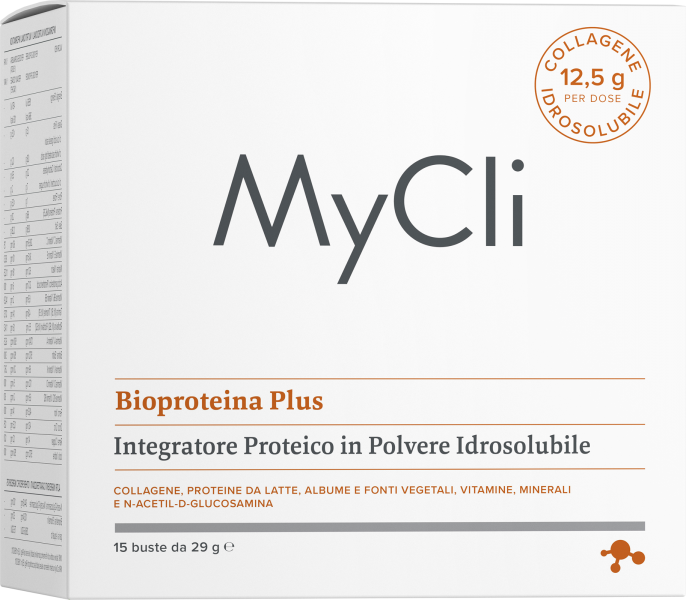 Mycli BIOPROTEINA Plus Integratore Proteico in Polvere Idrosolubile15 BUSTE