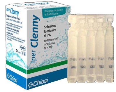 Chiesi Iper Clenny Soluzione ipertonica 20 flaconcini monodose