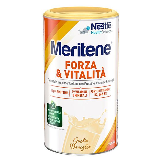 Meritene Forza e Vitalità Vaniglia 270 g Proteico