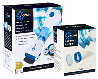 LICETEC V-COMB PETTINE ANTI PIDOCCHI PEDICULOSI
