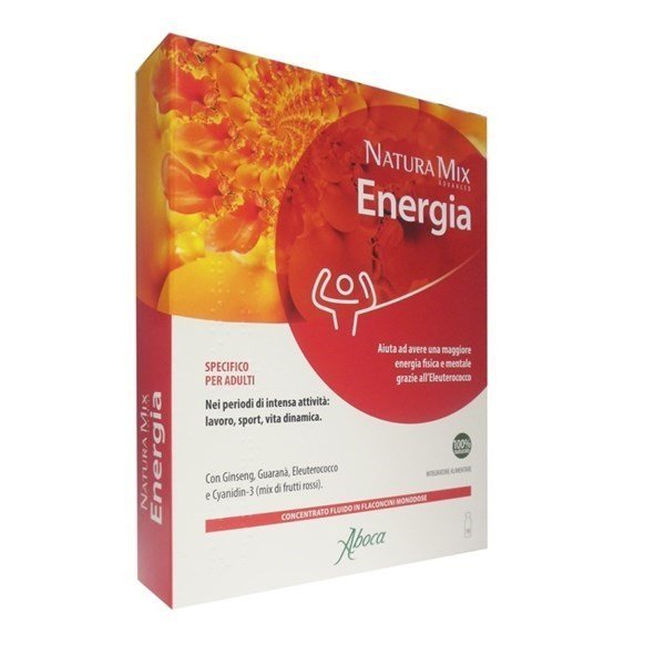 Aboca Natura Mix Advanced 10 Flaconcini Energetico