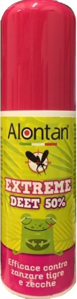 ALONTAN EXTREME DEET 50% EFFICACE CONTRO ZANZARE TIGRE,TROPICALI E ZECCHE SPRAY 75ML