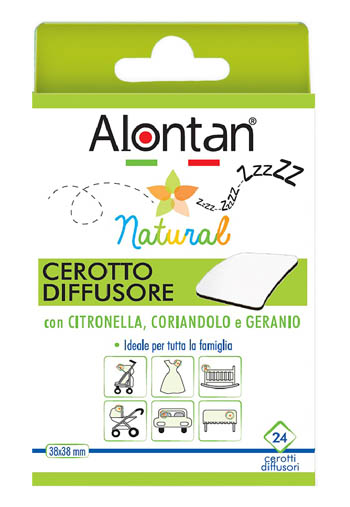 ALONTAN NATURAL CEROTTO DIFFUSORE ANTIZANZARA 24 CEROTTI