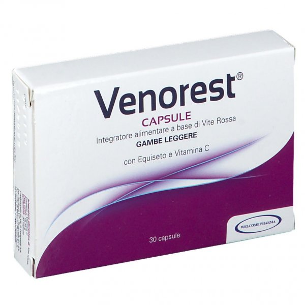 Venorest 30 Capsule Gambe Pesanti