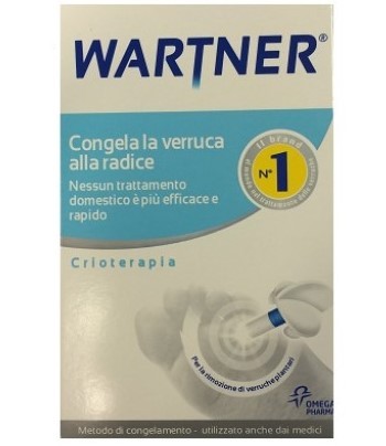 Wartner spray per congelare  verruche ai piedi
