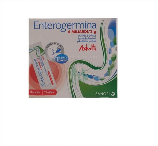 ENTEROGERMINA 6 MILIARDI 2G 9BUSTINE