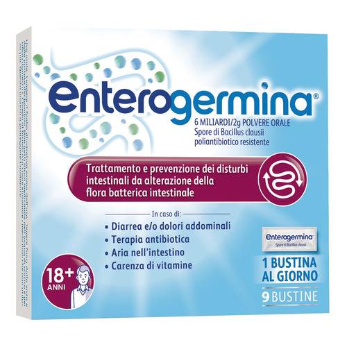 ENTEROGERMINA 6 MILIARDI 2G 9BUSTINE