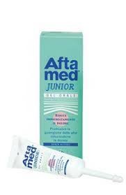 Afta med Junoir Gel Orale Promuove la guarigione delle afte tubo 15ml
