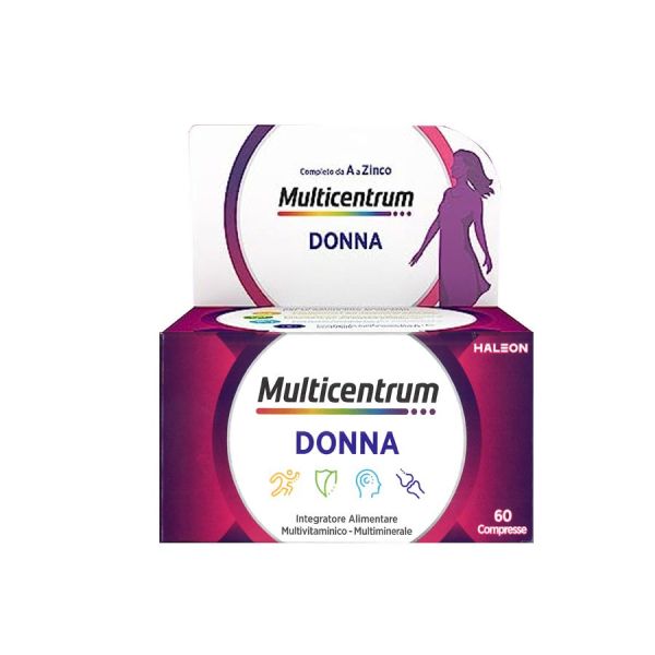 Multicentrum Donna 60 Compresse Multivitaminico Multiminerali