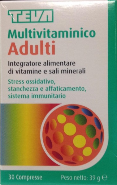 Teva multivitaminico Adulti vitamine e sali minerali