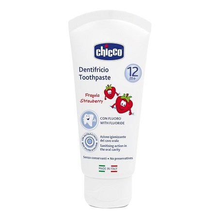 Chicco dentifricio alla fragola da 12 mesi+