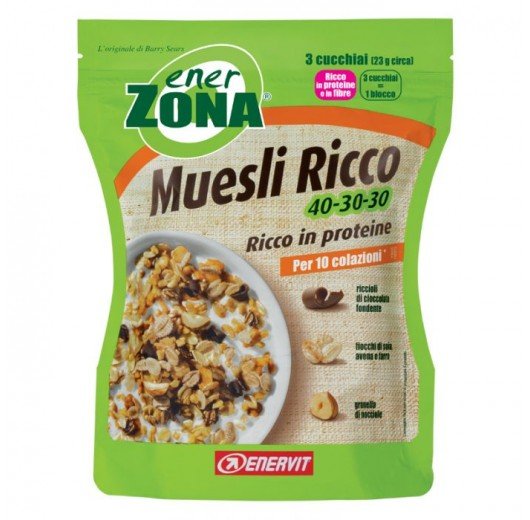 ENERZONA MUESLI RICCO DI PROTEINE 40-30-30 230G