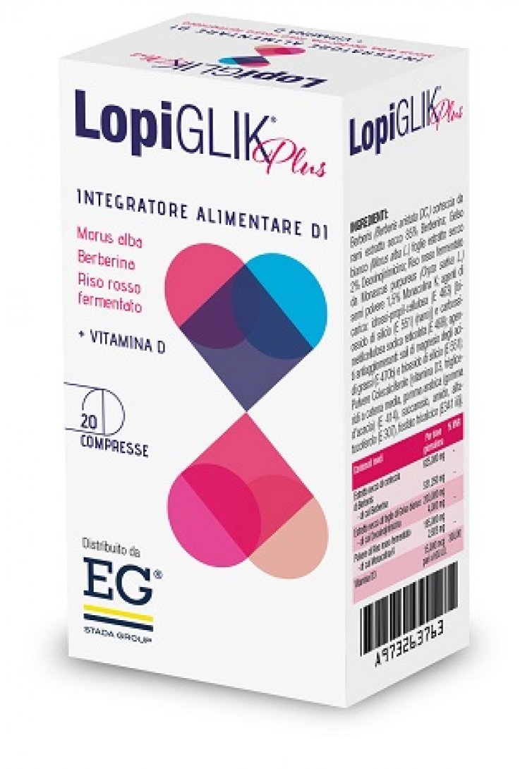 Lopiglik Plus 20 Compresse Apparato Cardiovascolare