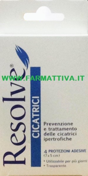 Pietrasanta Pharma Resolve cicatrici protezione adesiva (7 x 5 cm)