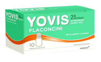 Yovis Flaconcini 25 Miliardi Fermenti Lattici Vivi 10 Flaconcini