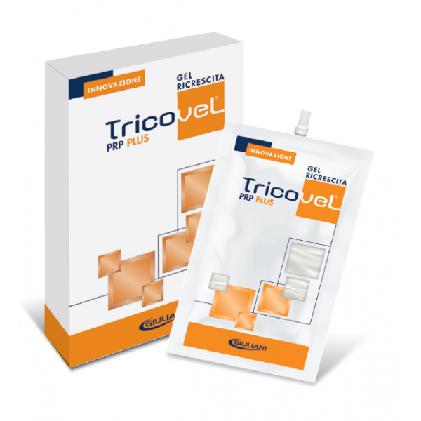Tricovel PRP Plus Gel 2 Bustine Ricrescita Capelli