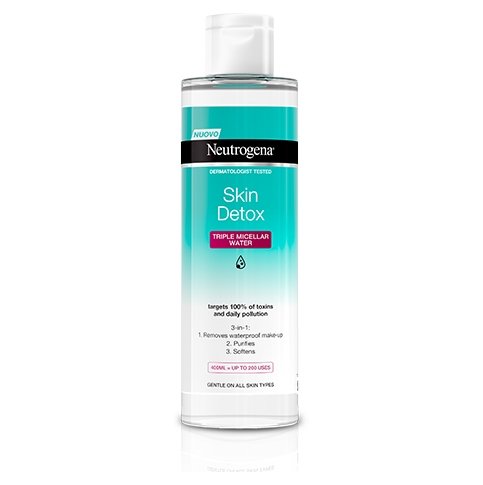 Neutrogena Skin Detox Acqua Micellare Tripla Azione 150Ml