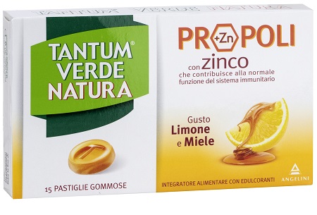 Tantum Verde Natura Caramelle Gommose Gusto Limone e miele